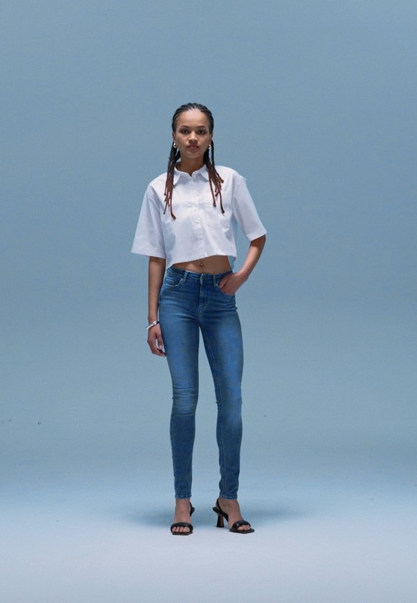ONLBLUSH LIFE MID SKINNY   - Jeans Skinny Fit2