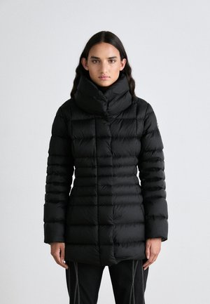 LADIES JACKET - Daunenmantel - black/dark steel