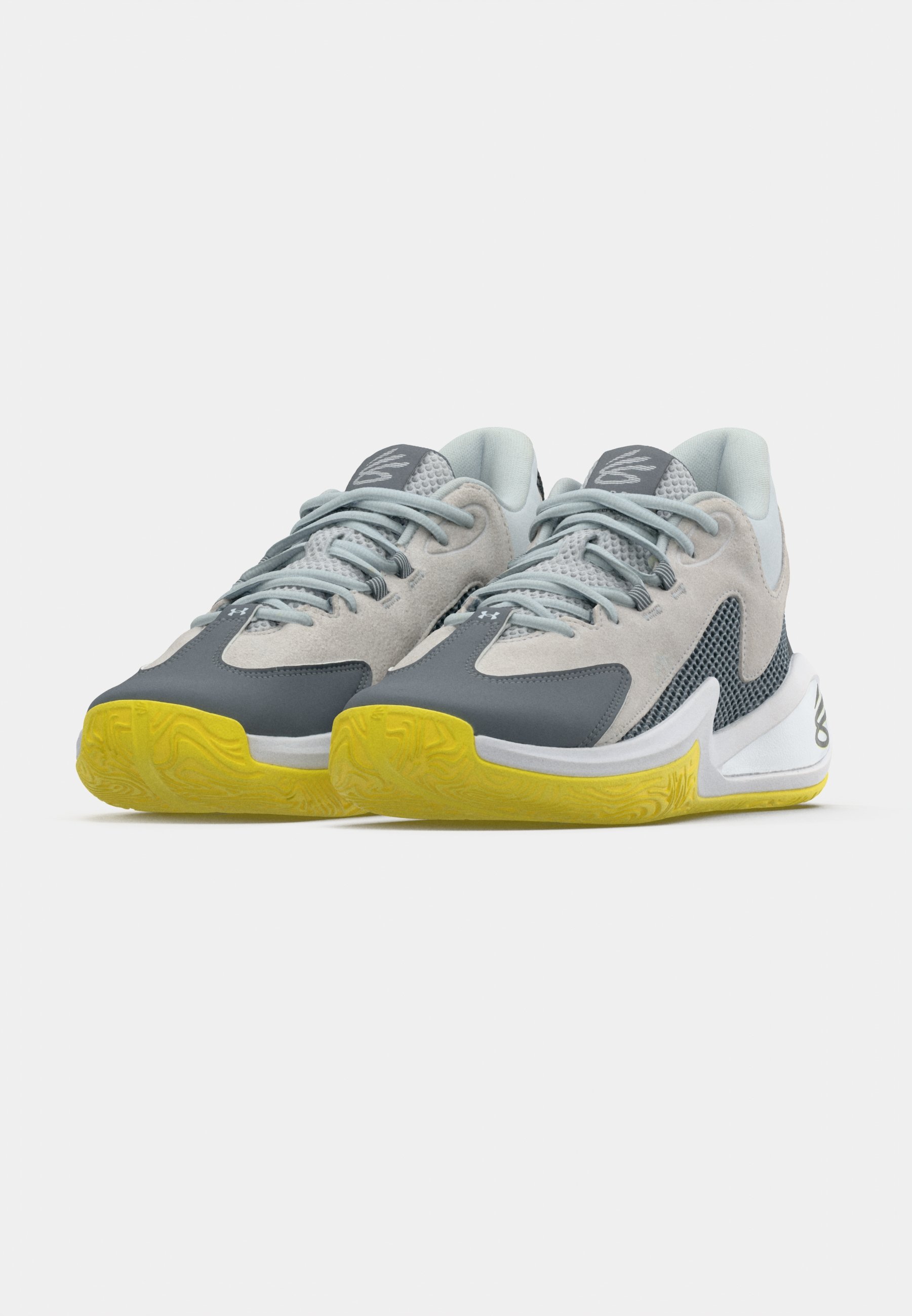 Under Armour CURRY 3Z 25 UNISEX - Basketball shoes - halo gray
