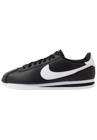 black and white cortez nike