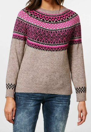 Pullover - multi-coloured