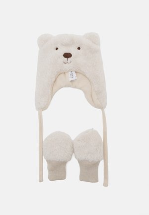 NBNMATUTA TEDDY SET - Berretto - sand