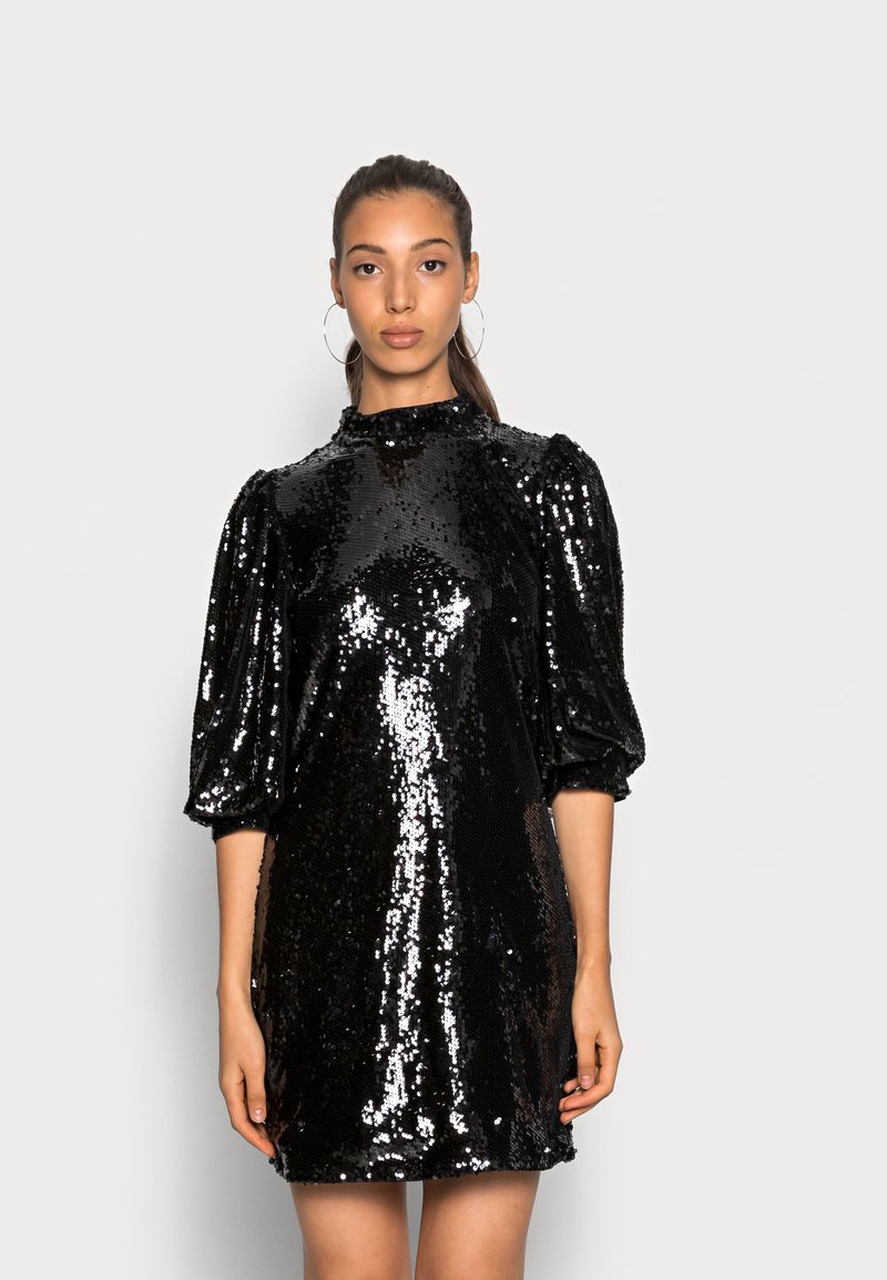 YAS YASEVELYNN SEQUIN DRESS VIP - Vestido de cocktail / Vestido de festa - black