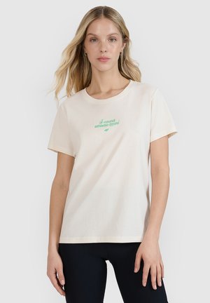 4F, - T-shirt z nadrukiem