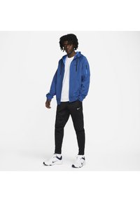 Nike Performance Camisola com fecho - blue void heather/game royal/black