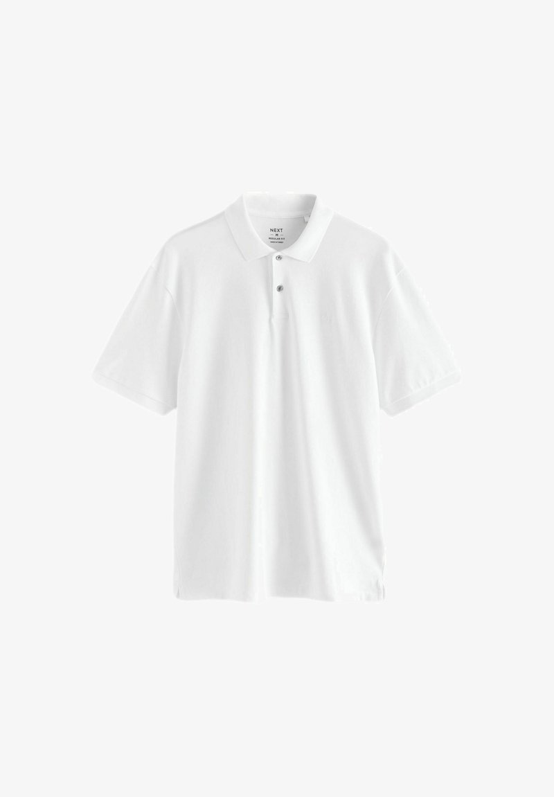 Next Pólóing - white bulldog embroidery