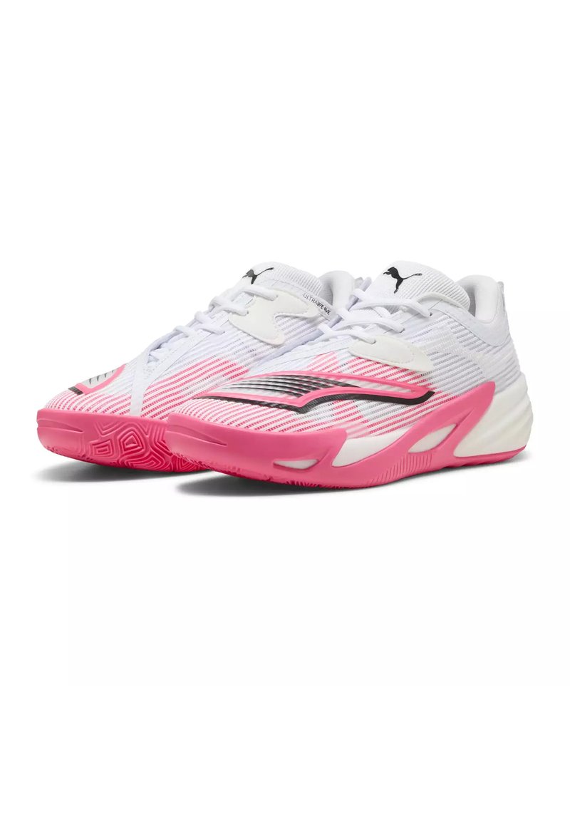 Puma ALL-PRO NITRO - Basketbalové boty - white pink