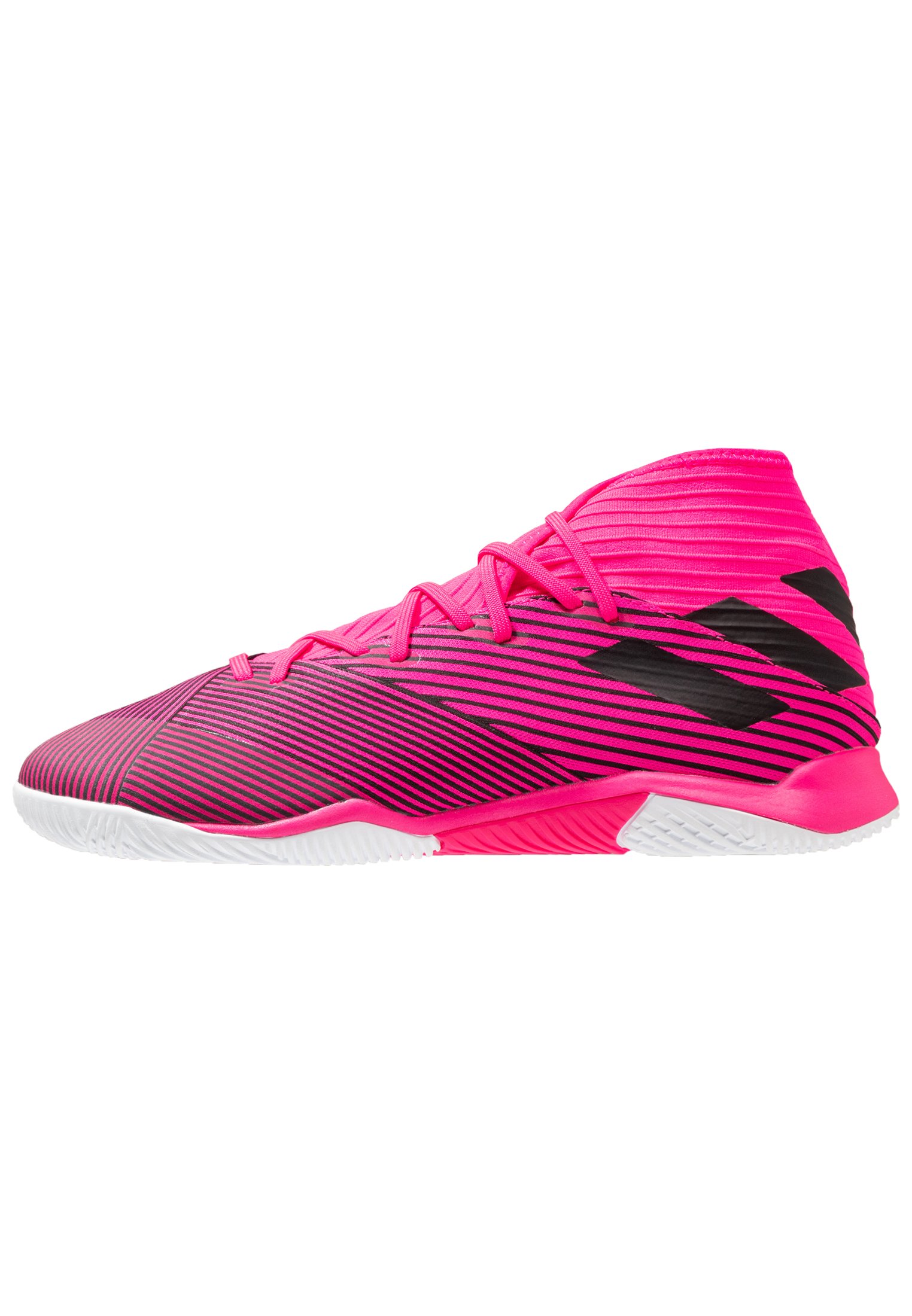 Adidas Performance Nemeziz 19 3 In Fotbollsskor Inomhusskor Shock Pink Core Black Ljusrosa Zalando Se