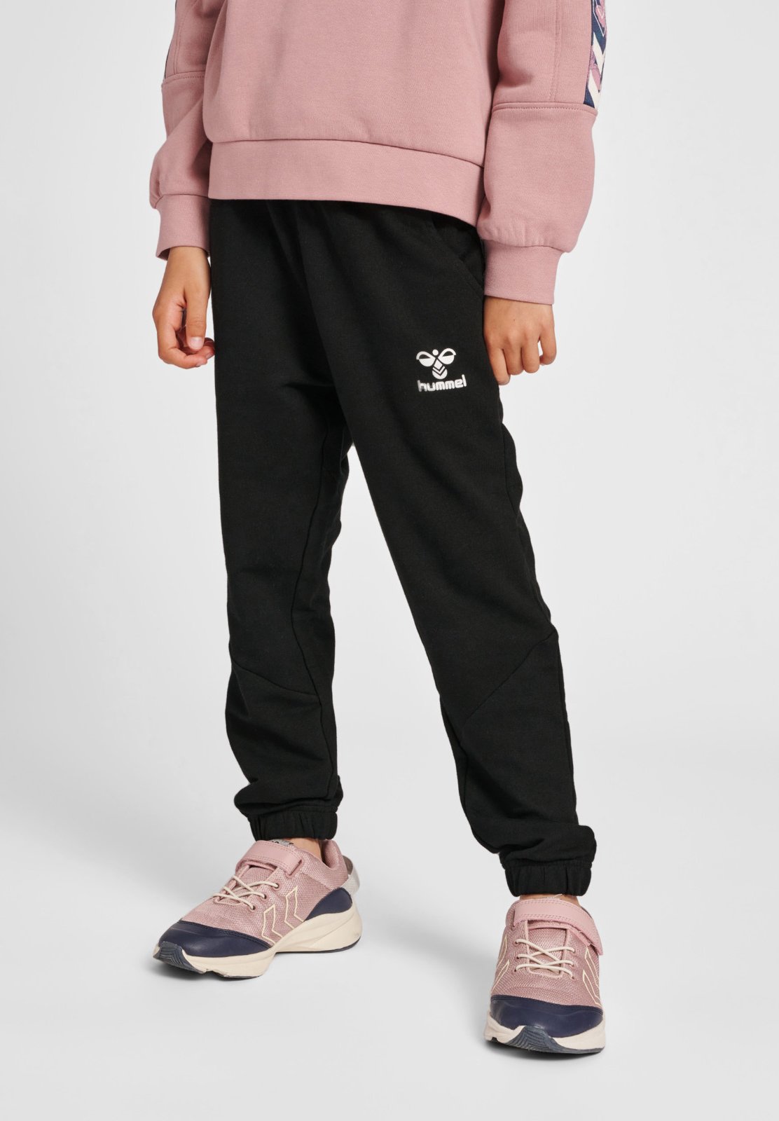 Hummel PANTS UNISEX - Trainingsbroek - black/zwart - Zalando.be