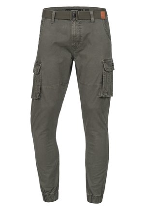 INDICODE JEANS KERR - Cargohose - army