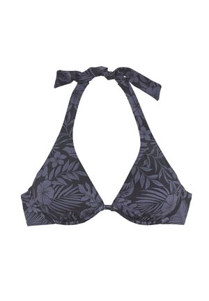 Bikini-Top - schwarz bedruckt