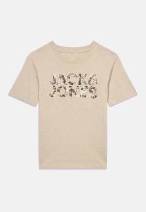 JJEJEFF LOGO TEE - T-shirts print - moonbeam
