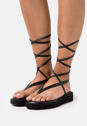 Teensandalen - black