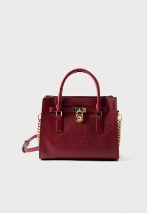 MICHAEL Michael Kors, HAMILTON MODERNE SATCHEL - Дамска чанта - deep red