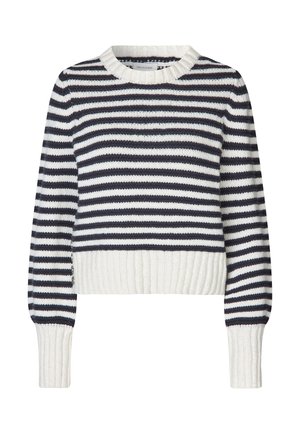 AMUSADEA - Trui - navy stripe