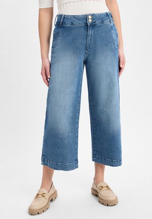 Flared Jeans - medium stone