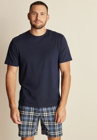 Next MOTIONFLEX COSY SET - Conjunto de pijama - navy blue check
