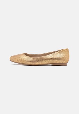 Ballerines - gold-coloured