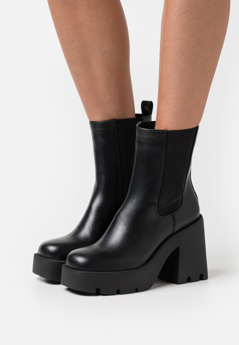 Madden Girl TIPPAH Botines con plataforma black paris/negro