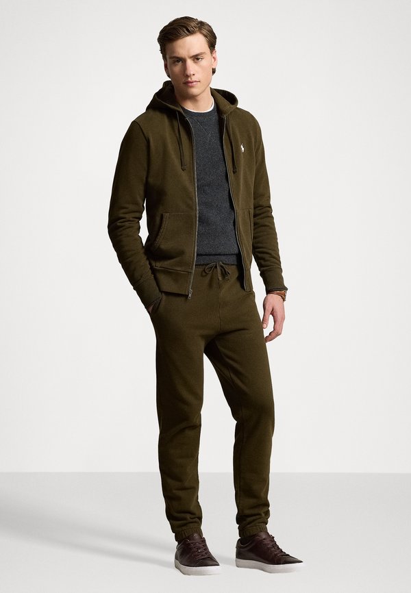 LOOPBACK SWEATPANT - Tracksuit bottoms - dark loden3