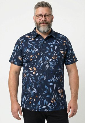 CHEST PRINT SHORT SLEEVE - Polo - navy blue
