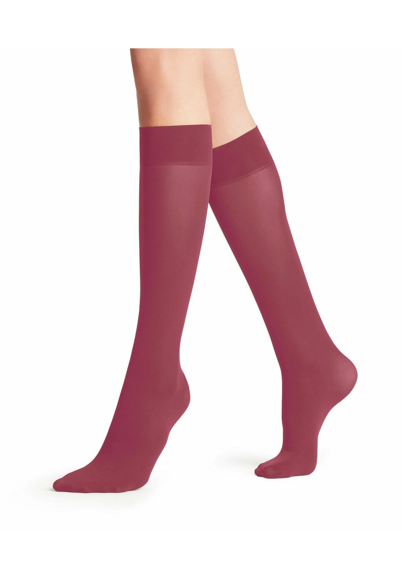 FALKE PURE MATT 50 DENIER SEMI-OPAQUE - Kniekousen - engl. rose (8025)