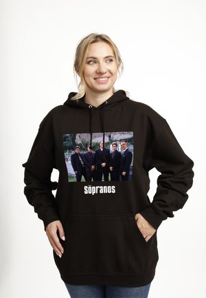 SOPRANOS CAST - Hættetrøje - jet black