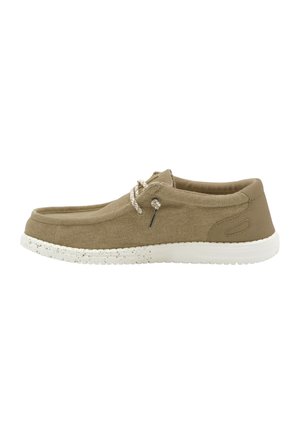Sportieve veterschoenen - beige