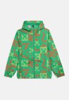MINECRAFT - Hardshell-jas - vivid green/brown desert/semi lucid lime