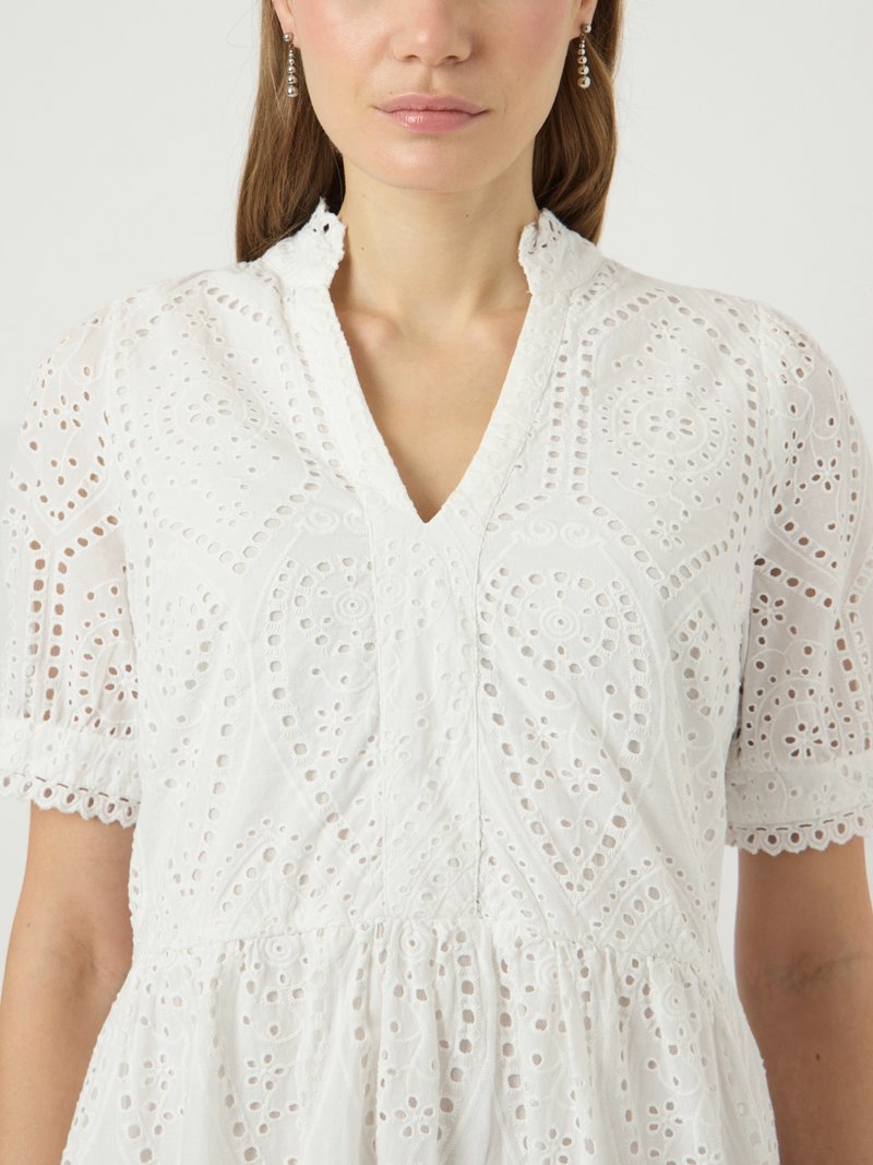 YAS YASHOLI - Day dress - star white/white - Zalando