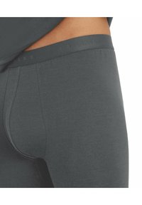 FALKE DAILY CLIMAWOOL LONG - Unterhose lang - dark grey -heather (3278)