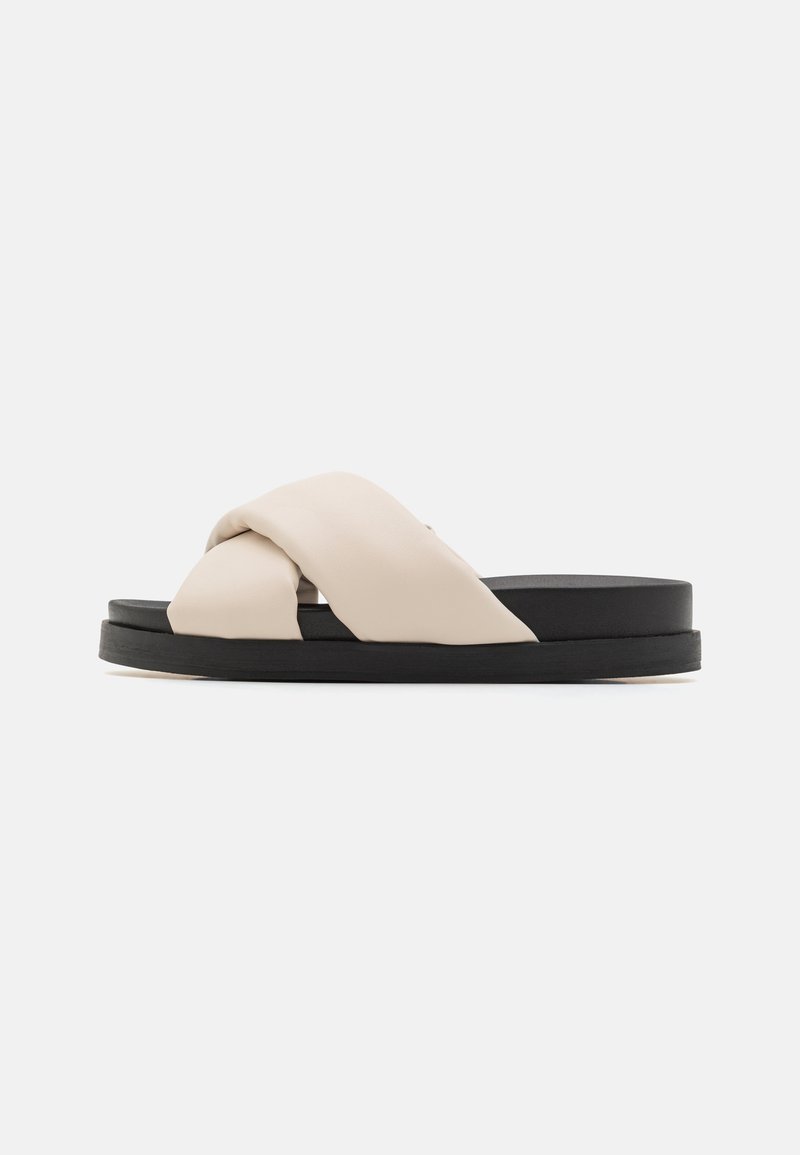 ONLY SHOES ONLMINNIE CROSS STRAP - Mules - white