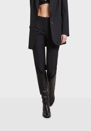 ottod'Ame, WOMEN - Trousers - mottled black