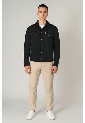 Still Nordic Nahkjakk - black