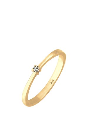 BASIC CLASSY - Inel - gold-coloured/white