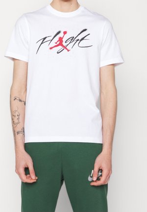 T-Shirt print - white