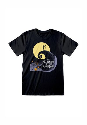 DISNEY NIGHTMARE BEFORE CHRISTMAS - T-shirts print - black