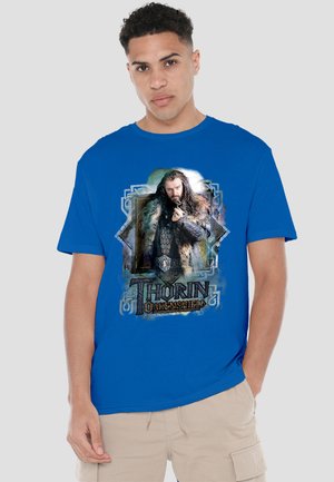 Cotton Soul, THE HOBBIT THORIN OAKENSHIELD - Print T-shirt - royal blue