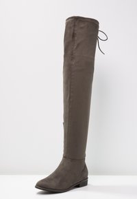 Call it Spring Over-the-knee boots - dark grey