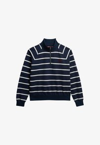 Non selezionato, navy stripe