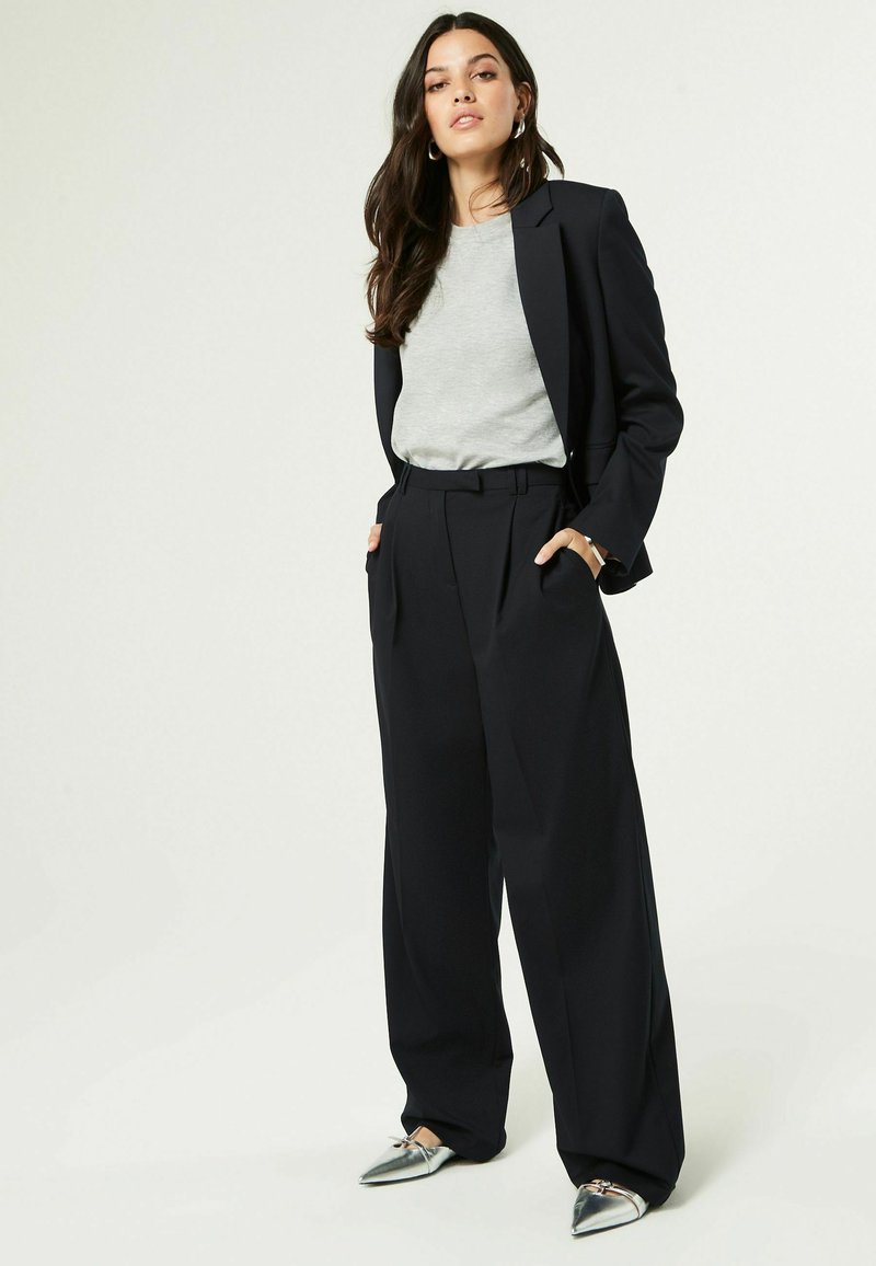 Next TALL - Kalhoty - navy