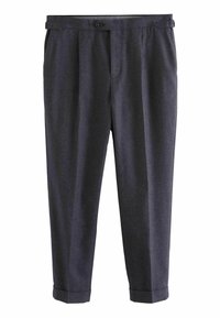HERRINGBONE - REGULAR FIT - Kostymbyxor - navy