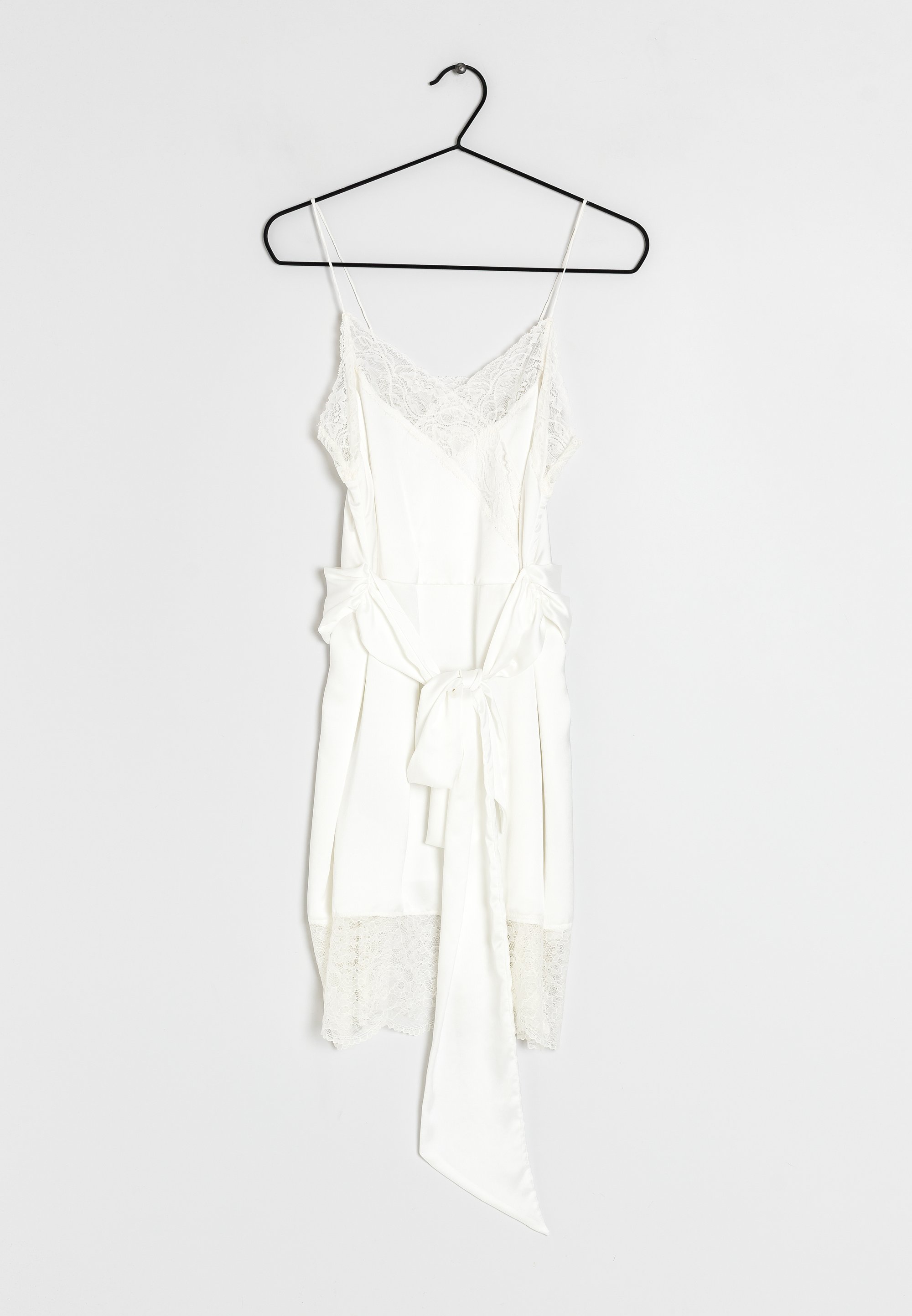 Mango Vestido informal white/blanco (Segunda mano)