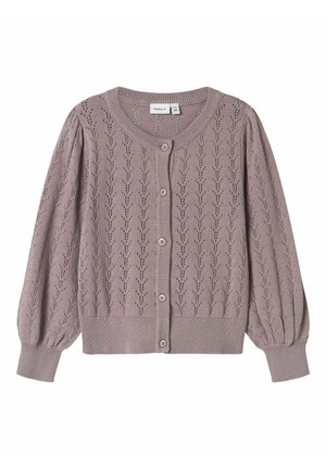Chaqueta de punto - purple dove