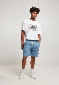 Southpole Denimshorts - midblue washed