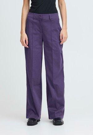 KATE SUS OFFICE PA - Pantaloni - grape
