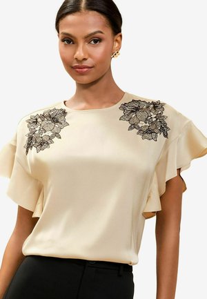 Lipsy REGULAR FIT  - Bluse - cream
