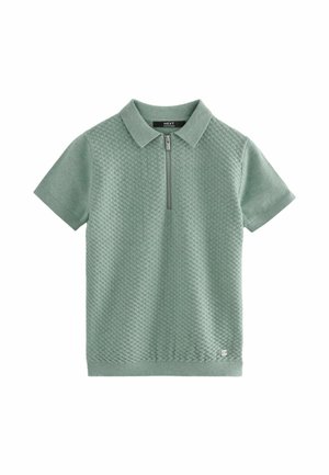 SHORT SLEEVED BUBBLE TEXTURE-REGULAR FIT - Polotričko - minerals