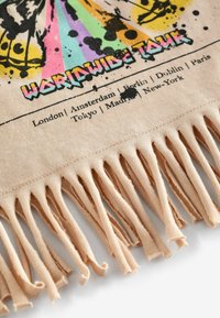 Next GRAPHIC FRINGE - REGULAR FIT - T-shirts print - ecru