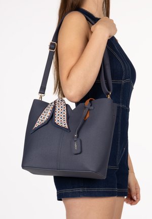 Rieker, RIEKER SHOPPER H1045 - Handbag - blau